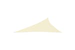 vidaXL 135239 Sunshade Sail Oxford Fabric Triangular 4x5x6.4 M Cream vidaXL 135239 Sunshade Sail Oxford Fabric Triangular 4x5x6.4 M Cream