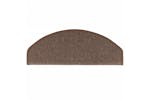 vidaXL 133888 Carpet Stair Treads 15 Pcs Coffee Brown 65x24x4cm vidaXL 133888 Carpet Stair Treads 15 Pcs Coffee Brown 65x24x4cm