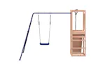 vidaXL 3155949 Playhouse With Climbing Wall Swing Solid Wood Douglas vidaXL 3155949 Playhouse With Climbing Wall Swing Solid Wood Douglas
