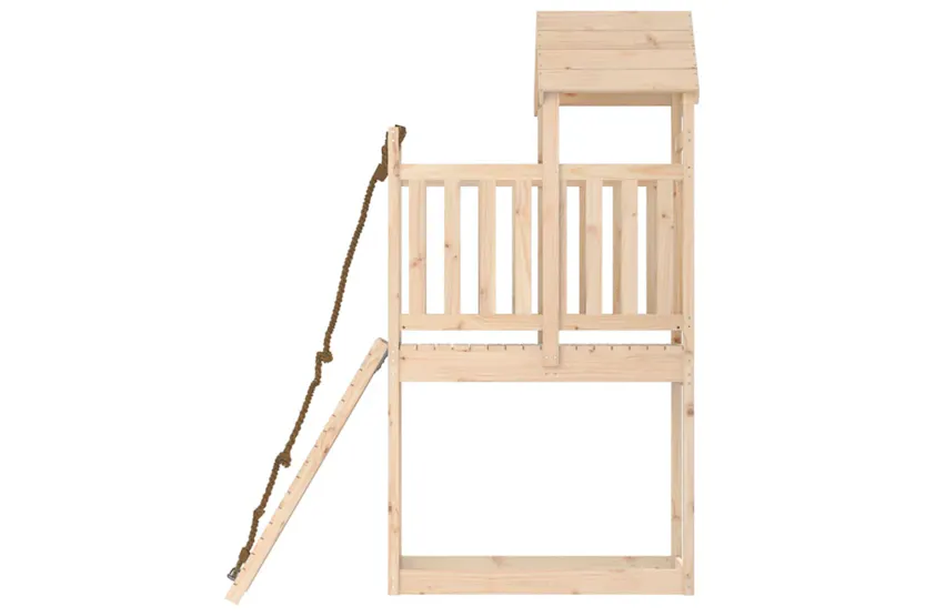 vidaXL 3155963 Playhouse With Climbing Wall Solid Wood Pine vidaXL 3155963 Playhouse With Climbing Wall Solid Wood Pine
