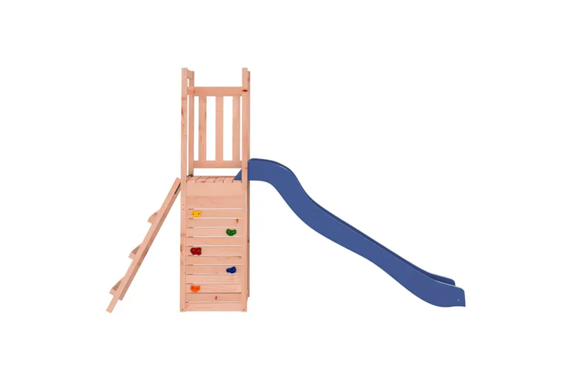 vidaXL 3155913 Playhouse With Slide Rockwall Solid Wood Douglas vidaXL 3155913 Playhouse With Slide Rockwall Solid Wood Douglas