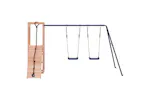 vidaXL 3155952 Playhouse With Climbing Wall Swings Solid Wood Douglas vidaXL 3155952 Playhouse With Climbing Wall Swings Solid Wood Douglas