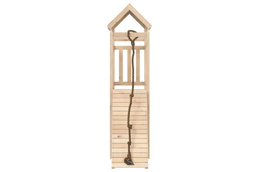 vidaXL 3155963 Playhouse With Climbing Wall Solid Wood Pine vidaXL 3155963 Playhouse With Climbing Wall Solid Wood Pine