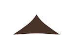 vidaXL 135839 Sunshade Sail Oxford Fabric Triangular 4x5x5 M Brown vidaXL 135839 Sunshade Sail Oxford Fabric Triangular 4x5x5 M Brown