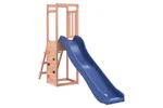 vidaXL 3155913 Playhouse With Slide Rockwall Solid Wood Douglas vidaXL 3155913 Playhouse With Slide Rockwall Solid Wood Douglas