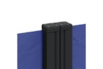 vidaXL 318052 Retractable Side Awning Blue 220x1000cm vidaXL 318052 Retractable Side Awning Blue 220x1000cm
