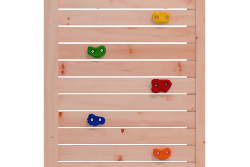 vidaXL 3155922 Playhouse With Swings Climbing Wall Solid Wood Douglas vidaXL 3155922 Playhouse With Swings Climbing Wall Solid Wood Douglas
