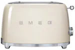 Smeg 50's Retro Style Aesthetic 2 Slice Toaster | TSF01CRUK | Cream Smeg 50's Retro Style Aesthetic 2 Slice Toaster | TSF01CRUK | Cream