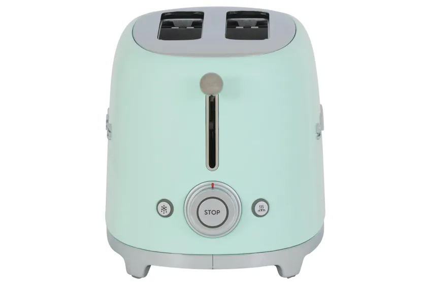 Smeg 50's Retro Style Aesthetic 2 Slice Toaster | TSF01PGUK | Pastel Green Smeg 50's Retro Style Aesthetic 2 Slice Toaster | TSF01PGUK | Pastel Green