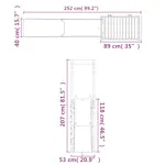 Vidaxl 3156992 Outdoor Playset Solid Wood Douglas Vidaxl 3156992 Outdoor Playset Solid Wood Douglas