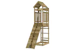 vidaXL 3156942 Playhouse With Climbing Wall Impregnated Wood Pine vidaXL 3156942 Playhouse With Climbing Wall Impregnated Wood Pine