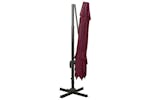 vidaXL 312380 Cantilever Umbrella With Double Top 300x300cm Bordeaux Red vidaXL 312380 Cantilever Umbrella With Double Top 300x300cm Bordeaux Red