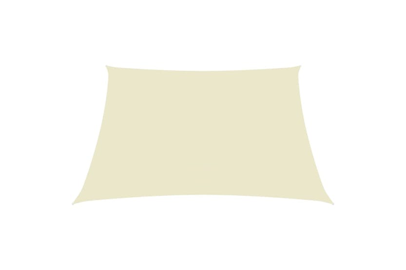 vidaXL 135222 Sunshade Sail Oxford Fabric Rectangular 6x7 M Cream vidaXL 135222 Sunshade Sail Oxford Fabric Rectangular 6x7 M Cream