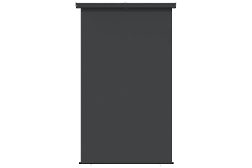 vidaXL Balcony Side Awning 145x250cm Black vidaXL Balcony Side Awning 145x250cm Black