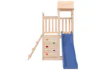 vidaXL 3155888 Playhouse With Slide Rockwall Solid Wood Pine vidaXL 3155888 Playhouse With Slide Rockwall Solid Wood Pine