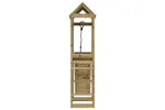 vidaXL 3156942 Playhouse With Climbing Wall Impregnated Wood Pine vidaXL 3156942 Playhouse With Climbing Wall Impregnated Wood Pine