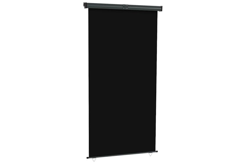 vidaXL Balcony Side Awning 145x250cm Black vidaXL Balcony Side Awning 145x250cm Black