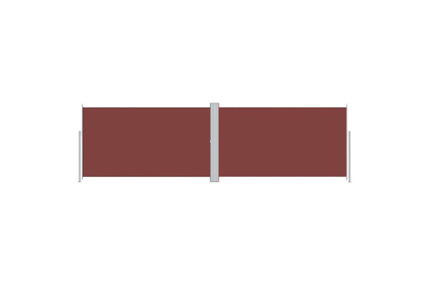 vidaXL 318003 Retractable Side Awning Brown 180x600cm vidaXL 318003 Retractable Side Awning Brown 180x600cm