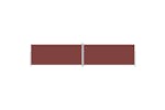 vidaXL 318051 Retractable Side Awning Brown 220x1000cm vidaXL 318051 Retractable Side Awning Brown 220x1000cm