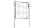 vidaXL 144755 Garden Gate Galvanised Steel 105x125cm Silver vidaXL 144755 Garden Gate Galvanised Steel 105x125cm Silver
