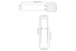 vidaXL 3155942 Playhouse With Slide Solid Wood Pine vidaXL 3155942 Playhouse With Slide Solid Wood Pine