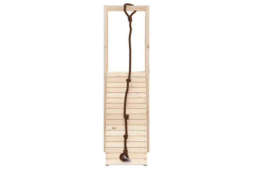 vidaXL 3155945 Playhouse With Climbing Wall Solid Wood Pine vidaXL 3155945 Playhouse With Climbing Wall Solid Wood Pine