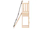vidaXL 3155945 Playhouse With Climbing Wall Solid Wood Pine vidaXL 3155945 Playhouse With Climbing Wall Solid Wood Pine