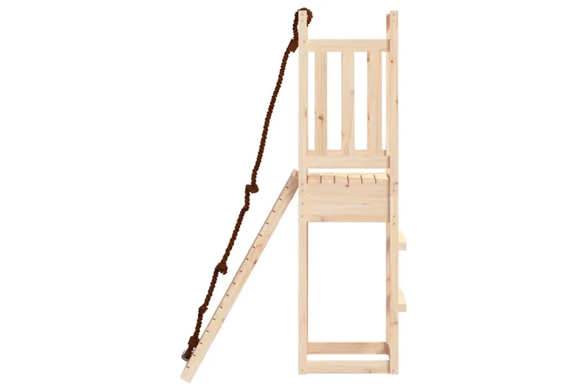 vidaXL 3155945 Playhouse With Climbing Wall Solid Wood Pine vidaXL 3155945 Playhouse With Climbing Wall Solid Wood Pine