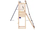 vidaXL 3155951 Playhouse With Climbing Wall Swings Solid Wood Pine vidaXL 3155951 Playhouse With Climbing Wall Swings Solid Wood Pine