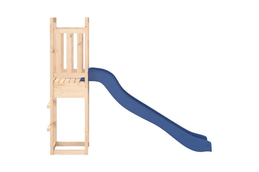 vidaXL 3155942 Playhouse With Slide Solid Wood Pine vidaXL 3155942 Playhouse With Slide Solid Wood Pine