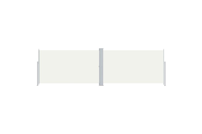 vidaXL 318001 Retractable Side Awning Cream 180x600cm vidaXL 318001 Retractable Side Awning Cream 180x600cm