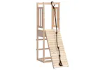 vidaXL 3155945 Playhouse With Climbing Wall Solid Wood Pine vidaXL 3155945 Playhouse With Climbing Wall Solid Wood Pine