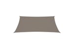 vidaXL 135434 Sunshade Sail Oxford Fabric Rectangular 3.5x4.5 M Taupe vidaXL 135434 Sunshade Sail Oxford Fabric Rectangular 3.5x4.5 M Taupe