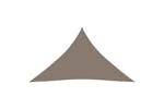 vidaXL 135454 Sunshade Sail Oxford Fabric Triangular 4x5x5 M Taupe vidaXL 135454 Sunshade Sail Oxford Fabric Triangular 4x5x5 M Taupe