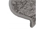 vidaXL 133900 Carpet Stair Treads 15 Pcs Grey 65x21x4cm vidaXL 133900 Carpet Stair Treads 15 Pcs Grey 65x21x4cm