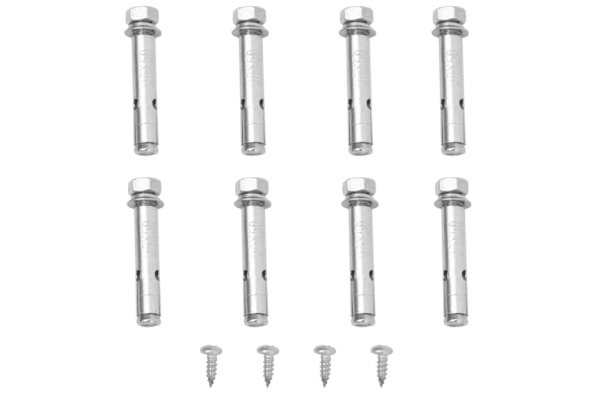 vidaXL 318010 Retractable Side Awning Blue 200x600cm vidaXL 318010 Retractable Side Awning Blue 200x600cm