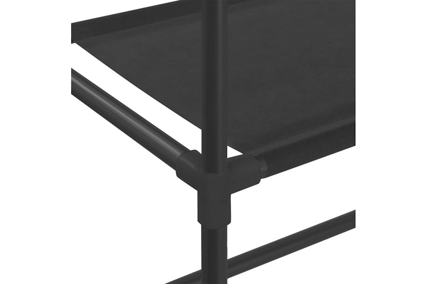 vidaXL 343140 2-tier Storage Rack Over Toilet Black 56x30x170cm Iron vidaXL 343140 2-tier Storage Rack Over Toilet Black 56x30x170cm Iron
