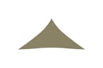 vidaXL 135179 Sunshade Sail Oxford Fabric Triangular 4x5x5 M Beige vidaXL 135179 Sunshade Sail Oxford Fabric Triangular 4x5x5 M Beige