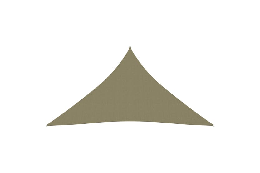 vidaXL 135179 Sunshade Sail Oxford Fabric Triangular 4x5x5 M Beige vidaXL 135179 Sunshade Sail Oxford Fabric Triangular 4x5x5 M Beige