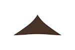 vidaXL 135838 Sunshade Sail Oxford Fabric Triangular 4.5x4.5x4.5 M Brown vidaXL 135838 Sunshade Sail Oxford Fabric Triangular 4.5x4.5x4.5 M Brown