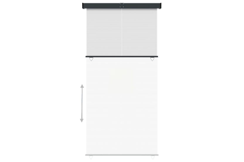 vidaXL Balcony Side Awning 145x250cm Cream vidaXL Balcony Side Awning 145x250cm Cream