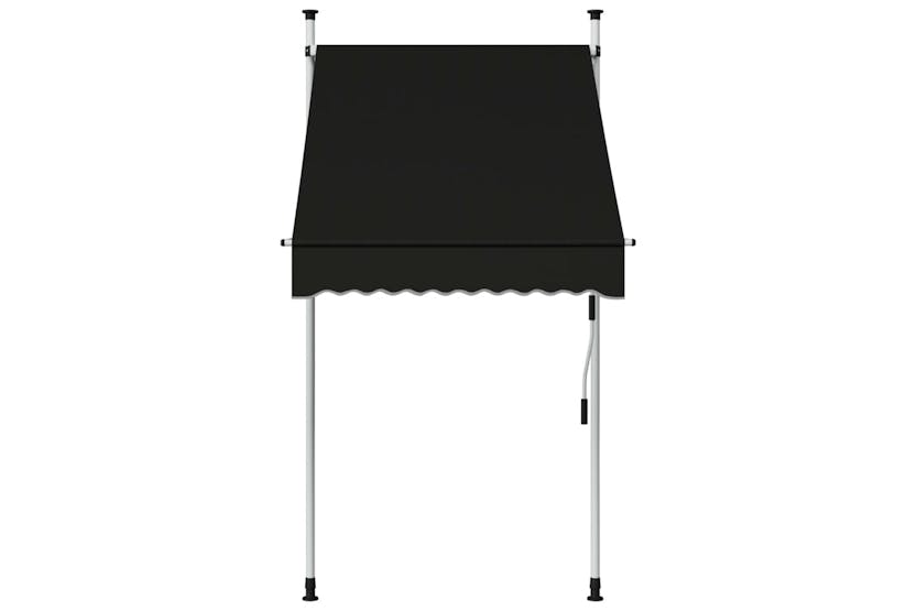 vidaXL 145832 Manual Retractable Awning 100cm Anthracite vidaXL 145832 Manual Retractable Awning 100cm Anthracite