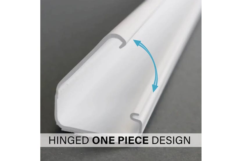 Sanus On-Wall Cable Concealer High Capacity Cord Cover Kit for Mounted TVs | 6 Cables Sanus On-Wall Cable Concealer High Capacity Cord Cover Kit for Mounted TVs | 6 Cables