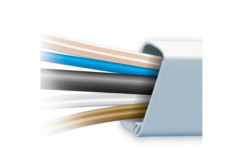 Sanus On-Wall Cable Concealer High Capacity Cord Cover Kit for Mounted TVs | 6 Cables Sanus On-Wall Cable Concealer High Capacity Cord Cover Kit for Mounted TVs | 6 Cables