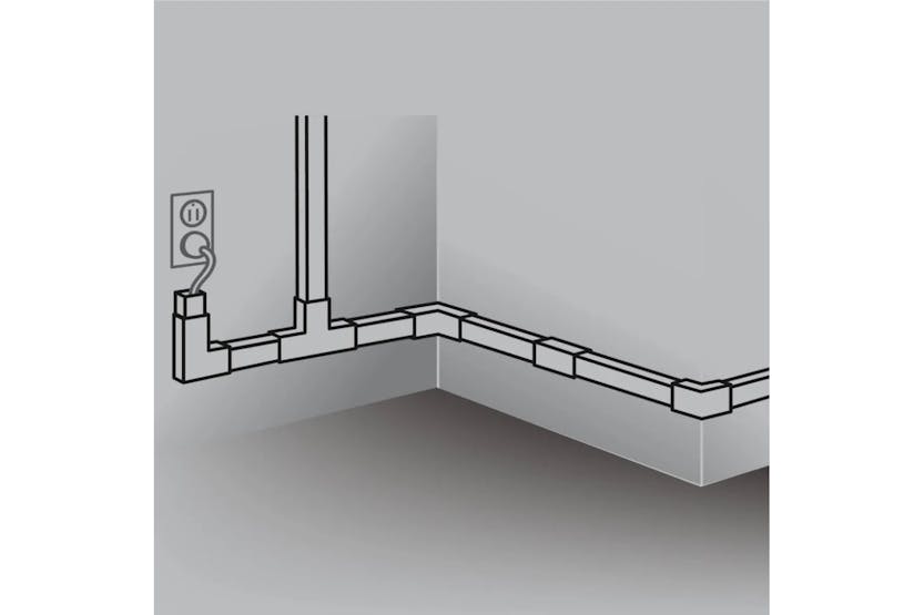 Sanus On-Wall Cable Concealer Cord Cover Kit for Mounted TVs | 4 Cables Sanus On-Wall Cable Concealer Cord Cover Kit for Mounted TVs | 4 Cables