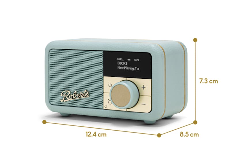 Roberts Revival Petite 2 FM Radio with Bluetooth | Duck Egg Roberts Revival Petite 2 FM Radio with Bluetooth | Duck Egg