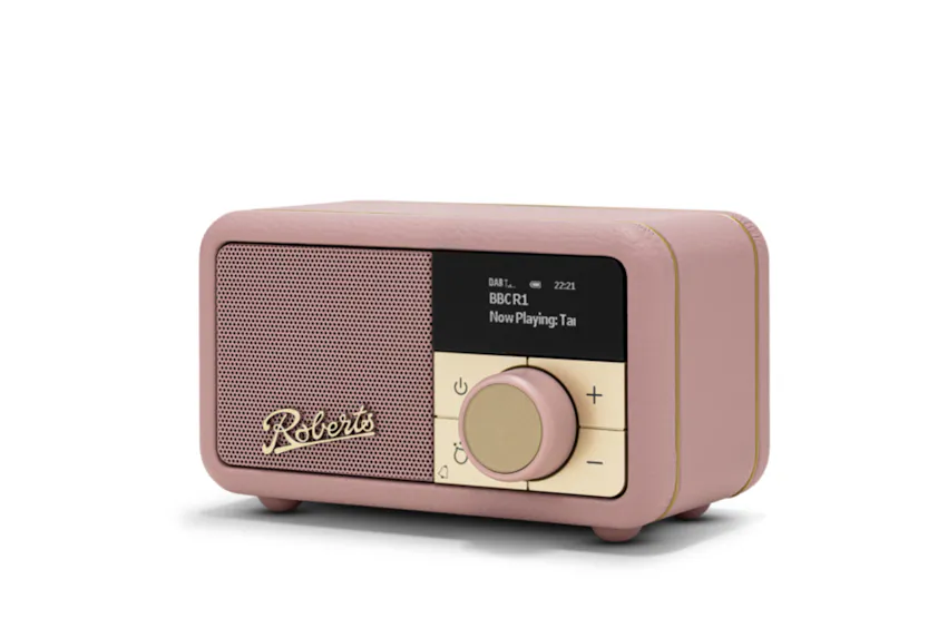 Roberts Revival Petite 2 FM Radio with Bluetooth | Dusky Pink Roberts Revival Petite 2 FM Radio with Bluetooth | Dusky Pink