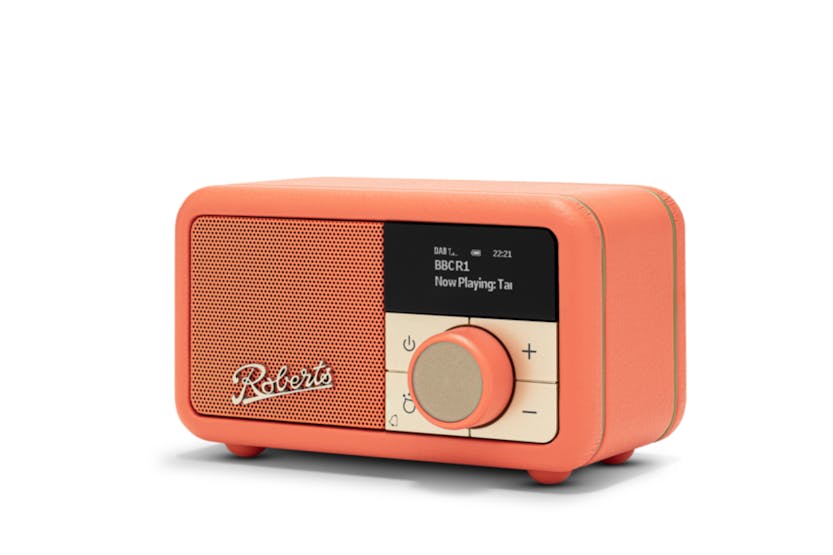 Roberts Revival Petite 2 FM Radio with Bluetooth | Pop Orange Roberts Revival Petite 2 FM Radio with Bluetooth | Pop Orange