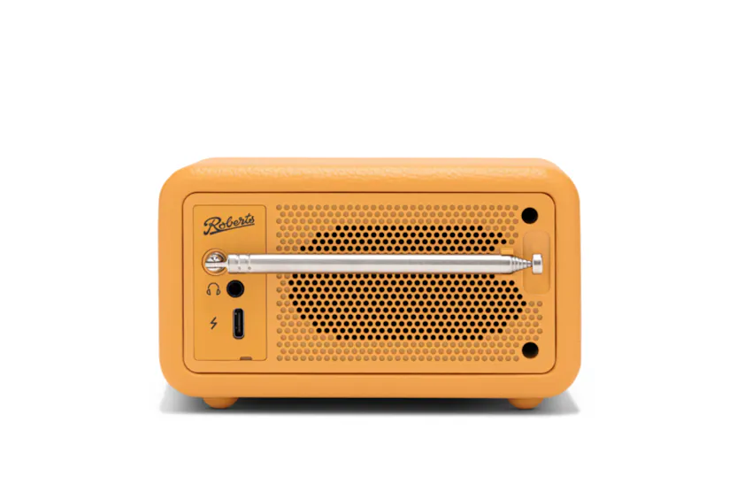 Roberts Revival Petite 2 FM Radio with Bluetooth | Sunburst Yellow Roberts Revival Petite 2 FM Radio with Bluetooth | Sunburst Yellow