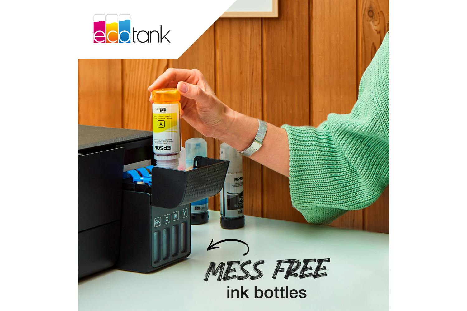 Epson 104 EcoTank Ink Bottle | Cyan